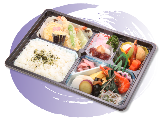 会席弁当1